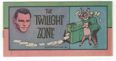 Twilight Zone Mini Comic-1977 Cayuga Halloween Trick Or Treat Giveaways-nm • $9.95