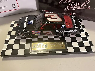 Dale Earnhardt Sr The Movie 1/24 #3 Raced Version Aerocoupe “ BLACK & SILVER” • $224.95