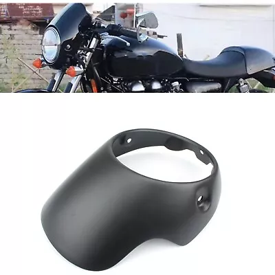 Headlight Fairing Windshield Cover Matte Black For Triumph Bonneville T100 T120 • $46.81