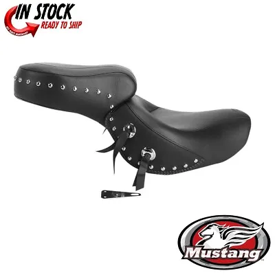 Mustang Wide Touring One-Piece Seat Studded Honda VT1100C Shadow 87-08 • $680.80