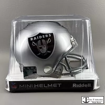 Riddell Oakland Las Vegas Raiders Throwback VSR4 Mini Helmet Out Of Production • $81.99