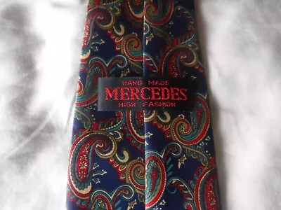 Mercedes Mens Multicolor Neck Tie • $7.77