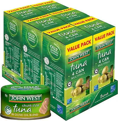 $45.17 • Buy John West Olive Oil Blend Tuna Tempters, Multicolour, 24 X 95 G