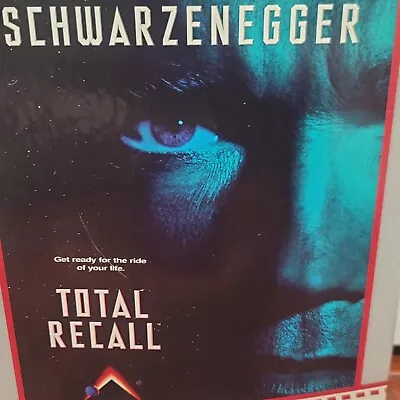 1990 Total Recall Movie Poster Size Puzzle Schwarzenegger FACTORY SEALED Vintage • $65