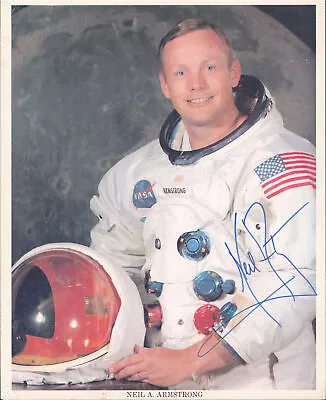 Neil Armstrong Apollo 11 Authentic Signed 8x10 Photo Autographed JSA #BB74822 • £4353.84