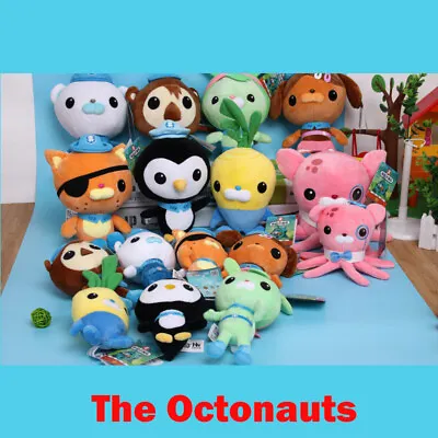 Octonauts Barnacles Dashi Kwazii Peso Tweak Shellington Inkling Toys Plush Tunip • £7.49