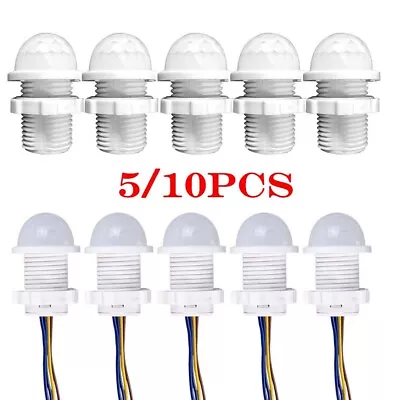 5/10X 110V220V PIR Infrared Motion Sensor Detector Smart Switch Lamp Switch Auto • $14.89