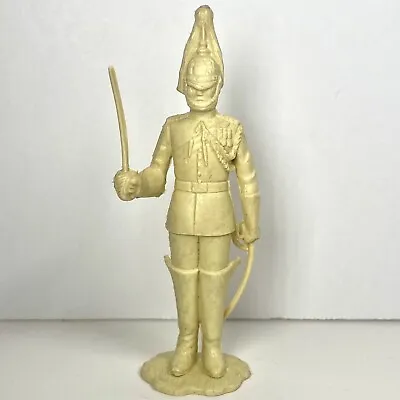 Marx British Queen’s Life House Guards 60mm Cream Plastic Sword Raised Figure • $22.99