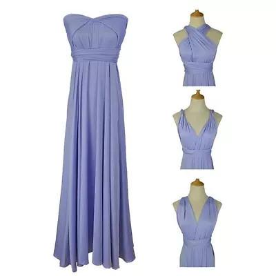 Beach Convertible Multi Way Wrap Dresses Ball Gown Women Maxi Evening Dress • $33.78