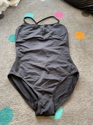 £15 • Buy Black Bloch / Mirella Lattice Trim Cross Back Camisole Leotard -all Sizes  M2089