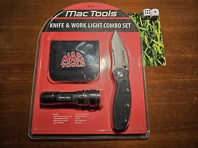 MAC TOOLS KNIFE & WORK LIGHT  Combo Set MTL 300 • $25