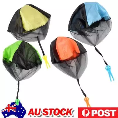 Hand Throwing Kids Mini Play Parachute Toy Man Model Outdoor Sports Toys • $9.30