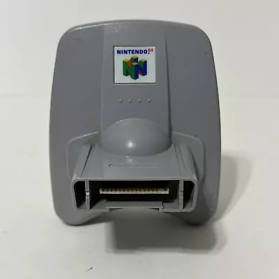 Nintendo 64 N64 Transfer Pak Pack Controller NUS-019 Authentic OEM - Tested • $18.99