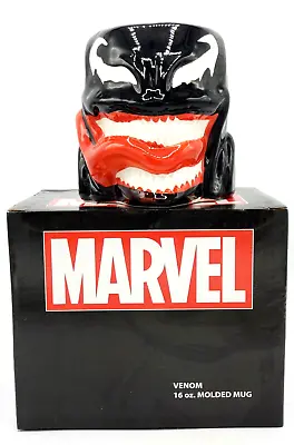 Marvel VENOM 3D Mug Molded Shaped Coffee Cup Marvel Comics 16 Oz In Box • $19.95