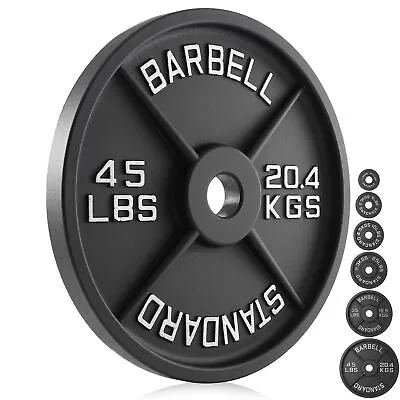 Cast Iron Olympic 2-inch Weight Plates 2.5 - 45LB • $165.49