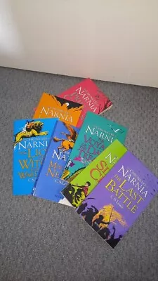 The Chronicles Of Narnia Complete Collection By C.S. Lewis (Paperback 1995 Set • £4