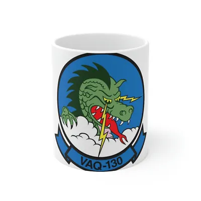 VAQ 130 Electronic Attack Squadron 130 (U.S. Navy) White Coffee Cup 11oz • $9.99