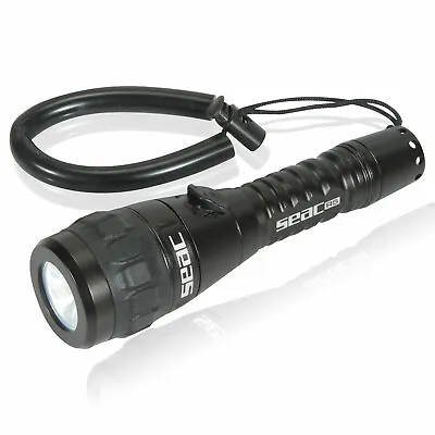 SEAC R5 LED Flashlight Underwater Scuba Diving Waterproof Dive Torch Lamp Light • $139