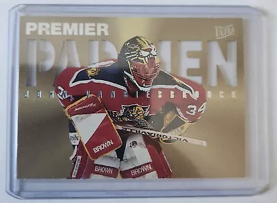 1995-96 Fleer Ultra Premier Pad Men John Vanbiesbrouck - **RARE INSERT CARD** • $1