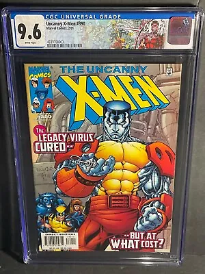 Marvel Comics Uncanny X-men #390 (2001) Cgc 9.6 With Custom X-men Label Free S/h • $44.99