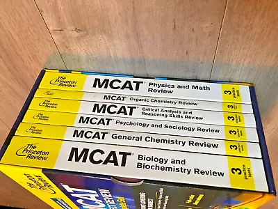 Princeton Review MCAT Subject Review Complete Box Set (2nd Edition) • $33.95