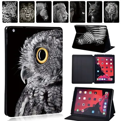 Leather Stand Cover Case For Apple IPad 23456789/Mini 12345/Air 1234/Pro 9.7 11' • £8.99