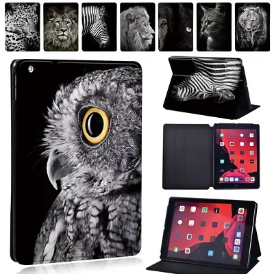 Leather Stand Cover Case For Apple IPad 23456789/Mini 12345/Air 1234/Pro 9.7 11' • £8.99