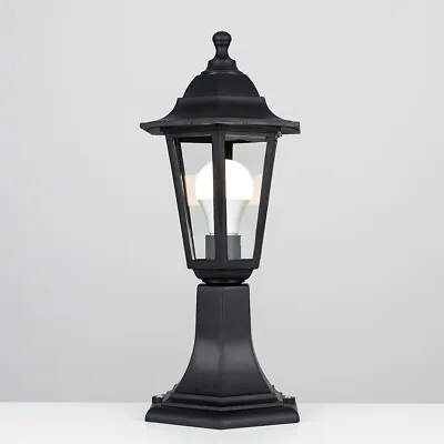 IP44 Traditional Vintage Style LED Outdoor Garden Lamp Post Light Lantern Lights • £13.99