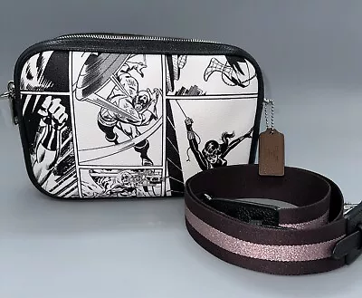 Coach X Marvel Jes  Messenger Comic Book Print  Crossbody Bag 1908 NWOT • $235