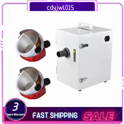 Dental Lab Digital Desktop Equipment Suction Base Dust Collector Base Portable • $19