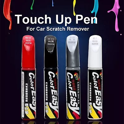 For Car Color Fix Pen Auto Paint Repair Brush Touch Up Scratch Remover DIY-Tool • $7.49