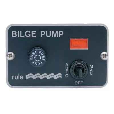 Rule 3 Way Bilge Pump Or Automatic Float Switch Boat Marine Panel Lighted • $36.95