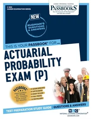 Actuarial Probability Exam (P) (Paperback Or Softback) • $43.36