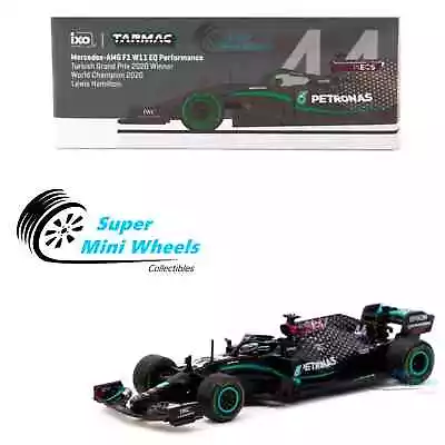 Tarmac Works 1:64 F1 Mercedes-AMG W11 EQ Turkish Grand 2020 #44 Lewis Hamilton • $17.99