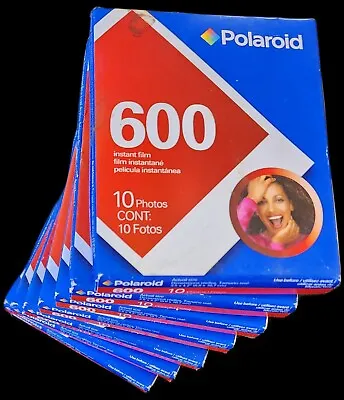 Sealed Polaroid 600 Film 7 Packs Of 10 -  70 Total Photos Expired 2008 08 • $99.99