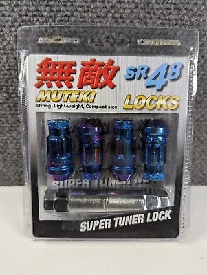 Muteki - SR48 Lock Set 12x1.25mm - Blue • $49.98