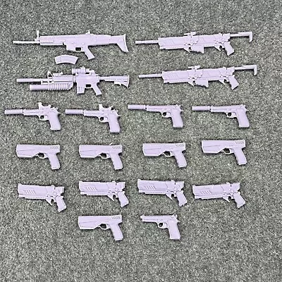 Lot Of 18 - 3D Printed Action Figure Weapon 6  And 7  Scale - Unpainted • $20.69