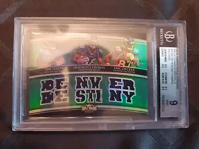 $79.99 • Buy 2010 Topps Triple Threads Tim Tebow Demaryius Thomas Decker /18 Broncos !!!