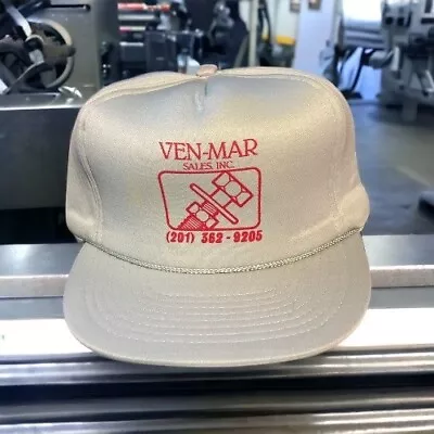 VTG Trucker Style Foam Snapback Hat Made In Taiwan Ven-Mar Sales Inc • $9.97