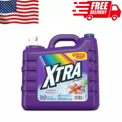 XTRA Tropical Passion 260 Loads Liquid Laundry Detergent 312 Fl OzFast Ship • $11.45