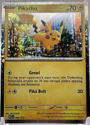 Pokémon TCG Pikachu McDonald's Promos 2023 006/015 Regular Promo Holo • $4.98