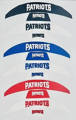 Patriots Full Size Speed Flex 3D Helmet Bumpers • $14.27