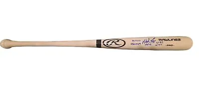 Wade Boggs Autographed Rawlings Baseball Bat 5 Inscriptions JSA Witness JSA • $299.99