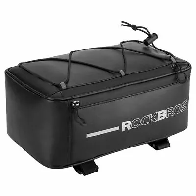 ROCKBROS Bicycle Seat Saddle Pannier Luggage Carrier Rack Bag Travel Trunk Bag  • $29.99