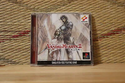 Vandal Hearts 2 Gate Of Heaven Japan Playstation 1 PS1 Very Good Condition! • $13.80
