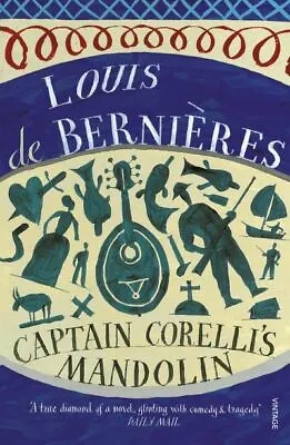 Captain Corelli's Mandolin By Louis De Bernières (Paperback) Fast And FREE P & P • £3.32