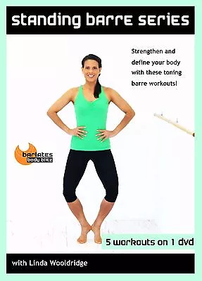 Barre Toning EXERCISE DVD Barlates Body Blitz STANDING BARRE BUNDLE - 4 Workouts • $7.74