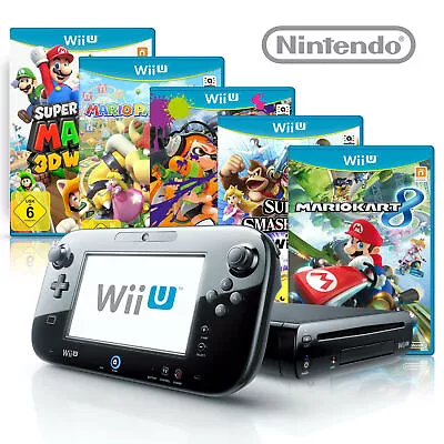 Nintendo Wii U WIIU Complete Console Bundle (Black/White) Pick & Choose Your Set • $182.95