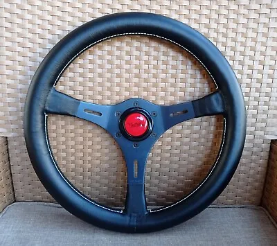 MOMO Ronnie Peterson F1 Drivers Signature Leather Steering Wheel 350mm Porsche • $400