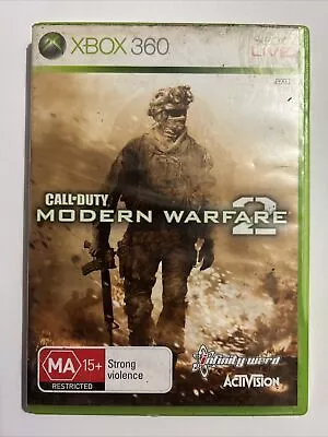 Call Of Duty Modern Warfare 2 Microsoft Xbox 360 Game : COMPLETE VGC - FAST POST • $12.88